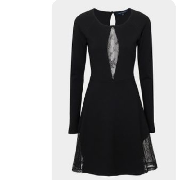 French Connection Dresses & Skirts - SALE! NWT French Connection Dress w/ Lace (sz 6)